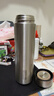 炊大皇保温杯 316L不锈钢茶水分离男女商务便携水杯 钢本色 490ml 实拍图
