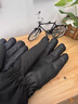 祥贝勒（X-BELLER）电发热手套三档可调充电摩托车电动车滑雪必备冬季保暖加厚手套 【黑色】充电发热手套 实拍图