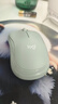 罗技（Logitech）M221 轻音鼠标 无线鼠标 办公鼠标 对称鼠标 带无线微型接收器 薄荷绿 实拍图