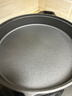 典匠铸铁平底锅煎锅家用加厚生铁烙饼大锅34cm生煎锅无涂层不粘锅 34cm双耳铁柄煎锅 实拍图
