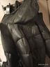 网易严选25新品90鸭绒超蓬羽绒服休闲面包服石墨烯保暖轻量抗菌防泼水 25秋冬连帽-静谧黑 XL 实拍图