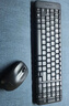 罗技（Logitech）MK220 键鼠套装 无线键鼠套装 办公键鼠套装  多媒体键鼠套装 带无线2.4G接收器 黑色 实拍图