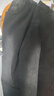 顶峰保罗（Dingfengbaoluo）美式牛仔裤男秋季高街直筒宽松潮牌男生阔腿长裤DFS05黑灰2XL 实拍图