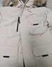 京东京造【进口极寒95鹅绒服】羽绒服男外套女冬季新款中长款 卡其色 S 实拍图