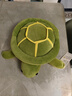 大乌龟毛绒玩具绿毛龟海龟玩偶布娃娃男女生床上睡觉抱枕生日礼物 绿色 45厘米 实拍图