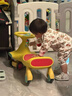babycare扭扭车儿童溜溜车宝宝滑滑摇摆扭扭车万向轮防侧翻音乐玩具乐趣 【21首声光音乐】洛克黄 实拍图