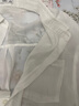 百图betu女装夏季新款衬衫夏日空调开衫衬衫薄外套女2403T35 米白 L 实拍图