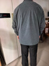 蕉下（beneunder）男士摇粒绒外套可双面穿行政夹克软壳冲锋衣内胆PM129灰-灰2XL 实拍图