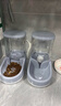 华元宠具超大容量宠物自动喂食器狗狗饮水机狗盆猫碗喂水猫咪投食器套装 实拍图