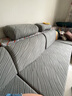 迈恻亦沙发套万能通用型三座一贵妃沙发套罩笠四季通用弹力沙发坐垫套 流年-浅灰【店长推荐】 加大单人【宽65-95长65-95cm】单件装 实拍图