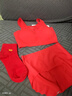 婷美女童红色本命年内衣套装2026马年衣服儿童少女发育期文胸背心12岁 实拍图