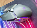 英菲克（INPHIC）W2有线鼠标静音办公游戏宏电竞男usb网吧外设台式机电脑适用于惠普华硕笔记本 【全键宏+按键静音2.0技术+呼吸灯效】W2二代灰 实拍图