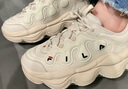 FILA【杨幂同款】官方豌豆鞋女鞋老爹鞋运动鞋冬季新款运动休闲鞋 燕麦棕-OM 36.5 实拍图