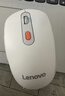 联想（Lenovo）无线蓝牙双模鼠标  便携办公鼠标 人体工程学设计 适用台式机一体机笔记本平板Howard白色 实拍图