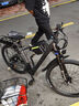 永久锂电池助力电动自行车禧玛诺变速超长续航山地车男女士双碟刹单车 F58-摩天灰【5A线碟】26寸 实拍图