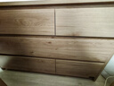全友家居 六斗柜客厅抽屉收纳柜原木风家具储物柜卧室斗柜置物柜子 实拍图