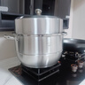 美厨（maxcook）蒸锅 304不锈钢34CM三层蒸锅 加厚复底汤锅燃气电磁炉通用 实拍图