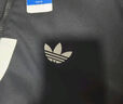 adidas情侣款复古宽松运动立领夹棉外套男女秋冬阿迪达斯三叶草 黑色 2XL 实拍图