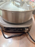 九阳（Joyoung）0涂层IH秒涮电火锅火锅专用锅电锅家用4-8人分体式可拆洗多功能电蒸锅不锈钢电煮锅6L火锅锅GN12 实拍图