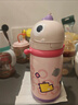 babycare儿童保温杯婴儿吸管水杯水壶不锈钢保温杯上学450ml-新旧款混发 实拍图