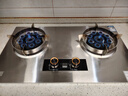 樱花帝王煤气灶双灶具嵌入式家用猛火燃气灶天然气大火力液化气罐装台式炉 【天然气】双炉九孔增压猛火+加强不锈钢 官方旗舰 实拍图