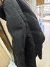 鸭鸭（YAYA）羽绒服男短款可拆连帽厚款保暖中青年冬季商务休闲外套02F黑色180 实拍图