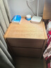 京东京造实木床头柜 天然橡胶木|大容量2抽 卧室收纳柜储物柜 CB02 实拍图