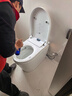 浪鲸（SSWW）卫浴小哆啦落地轻智能马桶免水压限制家用小户型自动坐便器座便器 【019A全智能】多重水洗+脚感翻盖翻圈+泡沫盾 305/300mm 【配角阀软管/配件齐全】 实拍图