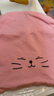十月结晶月子帽秋冬室内产妇帽防风帽保暖孕妇帽坐月子睡眠帽 元气粉色 实拍图