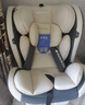 Heekin德国 儿童安全座椅汽车用0-4-12岁婴儿宝宝360度旋转ISOFIX硬接口 时尚灰(ISOFIX+360度旋转) 实拍图