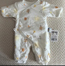 童泰新生婴儿衣服连体衣夹棉秋冬季0-6月初生宝宝纯棉加厚哈衣爬服 魔法小兔 59cm (建议1-3个月身高55-60cm) 实拍图