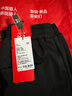 猫人（MiiOW）羊羔绒休闲裤子男秋冬季保暖大码宽松长裤加绒裤男 黑色束口 L  实拍图