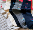 猫人男士袜子男透气防臭吸汗100%纯棉中筒袜运动休闲篮球袜25年新品 实拍图