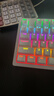 雷神（ThundeRobot）K104琉璃 有线电竞机械键盘混彩背光键盘电脑游戏笔记本办公家用全键无冲  无畏契约cs2 红轴 实拍图