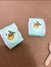 马博士婴儿护膝刺绣爬行儿童护膝魔术贴可调节宝宝学步防摔护肘护膝绿色 实拍图