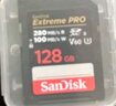 闪迪（SanDisk）128GB SD内存卡 6K视频 V60 U3 C10 高速相机存储卡 读速280MB/s 写速100MB/s 高清拍摄 畅快连拍 实拍图