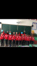 卡瓦拉（KAWALA）童装男女童套装儿童春秋装运动休闲拉链外套幼儿园小学生校服班服 红色两件套 130码（建议身高120CM） 实拍图
