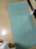 京东京造 瑜伽垫健身垫防滑加宽185*85cm初学者运动地垫加厚10mm青葱绿 实拍图