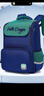 赫登尔儿童书包小学生男孩3-6年级弹动减负护脊超轻便撞色双肩背包 实拍图