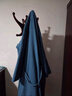 洁丽雅（Grace）抗菌防螨浴袍纯棉吸水浴衣简约家居汗蒸服华夫格男女睡袍 实拍图