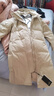 雅鹿羽绒服女冬季2025新款男女情侣长款宽松过膝加厚防寒抗冻中性外套 卡其 M (160) 【推荐110-125斤】 实拍图