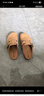 百丽休闲厚底增高勃肯鞋男包头外穿半拖鞋B3731BH5 杏色 41 实拍图