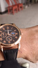 【网红爆款】商务腕表石英运动表休闲皮带男女手表 合金黑色【升级】 实拍图
