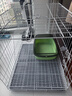 憨憨宠猫笼折叠猫笼子大号猫别墅加粗加密双层猫舍猫窝宠物猫咪用品家用 白色 850双层 实拍图