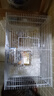 洁西（JESSIE）洁西仓鼠笼子47金丝熊专用超大豪华别墅实木耐啃咬防越狱基础用品 47基础笼+水壶+食盆-白色 实拍图