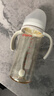 贝亲（Pigeon）自然离乳 PPSU重力球吸管双把手奶瓶 330mL 12月+ AA253 实拍图