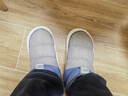 真维斯（Jeanswest）雪地靴男鞋冬季加绒保暖男靴子休闲厚棉鞋子 灰蓝加绒 40-41 实拍图
