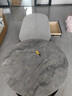 森生林岩板茶几客厅小户型简约轻奢椭圆形可伸缩茶桌 C14-1黑架灰箱 雪山白+阿玛尼灰 120cm椭圆茶几+80cm小圆边几 实拍图