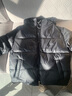 网易严选25新品90鸭绒超蓬羽绒服休闲面包服石墨烯保暖轻量抗菌防泼水 25秋冬连帽-静谧黑 S 实拍图