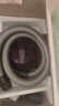 海尔（Haier）卧式吸尘器 家用强劲大吸力 宠物地毯清洁 家庭开荒大功率吸尘器 一键收线HZW1207Z紫色 实拍图